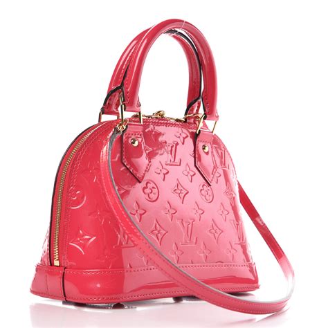 louis vuitton pink alma vernis